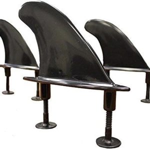 Soft Top Surfboard Fin Set of 3 Surfing Fin