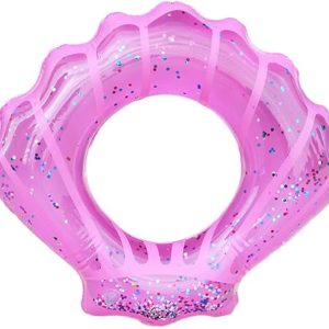 ZAH Shell Swim Rings for Kids Adults Pool Swimming Ring Inflatable Float Raft Water Swim Tube Summer Beach Party Decoration