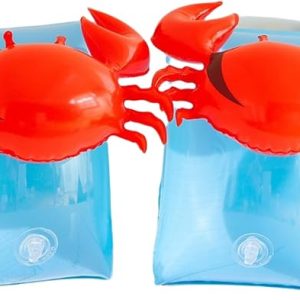 Arm Floaties for Kids - Cute Cartoon Pool Arm Floaties Armbands Inflatable Swim Floaty PVC Arm Floats for Kids 3-5-6-12 Years