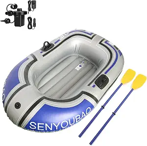 BESTHLS Inflatable Boat,Swimming Pool and Lake Inflatable Boat
