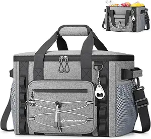 Maelstrom 30/40 Can Soft Cooler Bag, Leakproof Insulated Ice Chest | 24h Cold (With Ice), 5-Layer Insulation, Multi-Pockets ,Lightweight,Perfect For Camping, Beach, Hiking, Kayaking, Road Trips